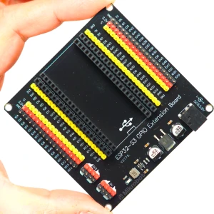 Adapter goldpin dla ESP32-S3 44pin DevKit gniazdo DC 5V 3.3V ekspander