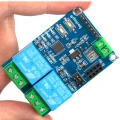 Zdjęcie produktu Moduł przekaźnika 2 kanały WiFi ESP8266 230V 10A + ESP-01S Tasmota MQTT (4)