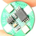 Zdjęcie produktu Moduł BMS ładowarka ogniw Li-ion 1S 18650 21700 2A 3,7V 4,2V zabezpieczenie (3)