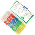 Zdjęcie produktu Zestaw 300 diod LED 3mm i 5mm Czerwone Zielone Niebieskie + organizer (1)