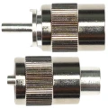 Zdjęcie produktu Wtyk złącze UC1 UHF nakręcany kabel RF5 H155 RG59 50 Ohm teflonowy mosiądz (4)