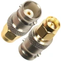 Zdjęcie produktu Złącze adapter przejście gniazdo BNC na wtyk SMA męski do anten GSM RF Lora (1)