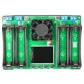 Zdjęcie produktu Tester miernik pojemności rezystancji ładowarka ogniw 4x18650 USB-C + ekran (5)