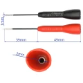 Zdjęcie produktu Końcówka pomiarowa SMD 1mm igły na przewody gniazdo 2mm 10A 600V 2 sztuki (3)