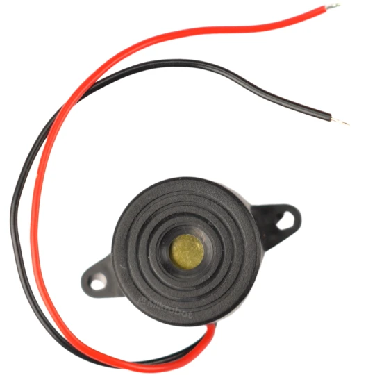 Zdjęcie produktu Buzzer brzęczyk piezoelektryczny SFM-20B 3-24V sygnał ciągły do Arduino (1)