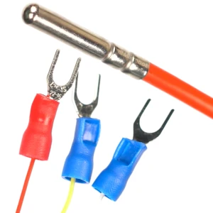 Czujnik temperatury PT100 sonda nierdzewna IP65 3 przewód silikonowy 100cm