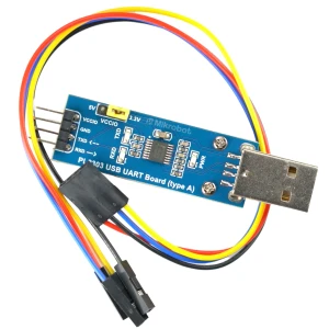 Konwerter USB UART TTL Win11 PL2303 GS 3.3V 5V port COM Waveshare + zworki