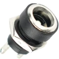 Zdjęcie produktu Gniazdo DC zasilające złącze żeńskie 2.1/5.5 mm do obudowy plastikowe CCTV (1)
