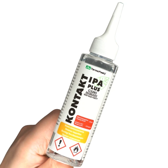 Zdjęcie produktu Izopropanol Kontakt alkohol IPA Plus 100 ml z aplikatorem do elektroniki (1)