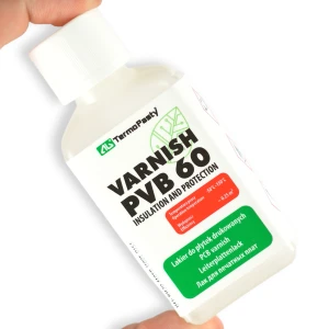 Lakier izolacyjny do płytek drukowanych z pędzelkiem PCB PVB 60 50 ml