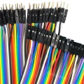 Przewody kable 40 szt 20 cm zworki Męsko - Żeńskie (1)