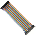 Przewody kable 40 szt 20 cm zworki Męsko - Żeńskie (3)