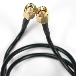 SMA Male to SMA Male Pigtail, 50 cm, RG174, 50 Ohm, LTE 5G RF Cable