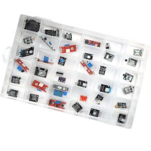 Set of 37 sensor modules for Arduino and Raspberry Pi + BOX case