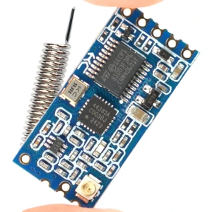 Moduł radiowy HC-12 SI4438 433MHz nadajnik odbiornik UART + antena do ESP32
